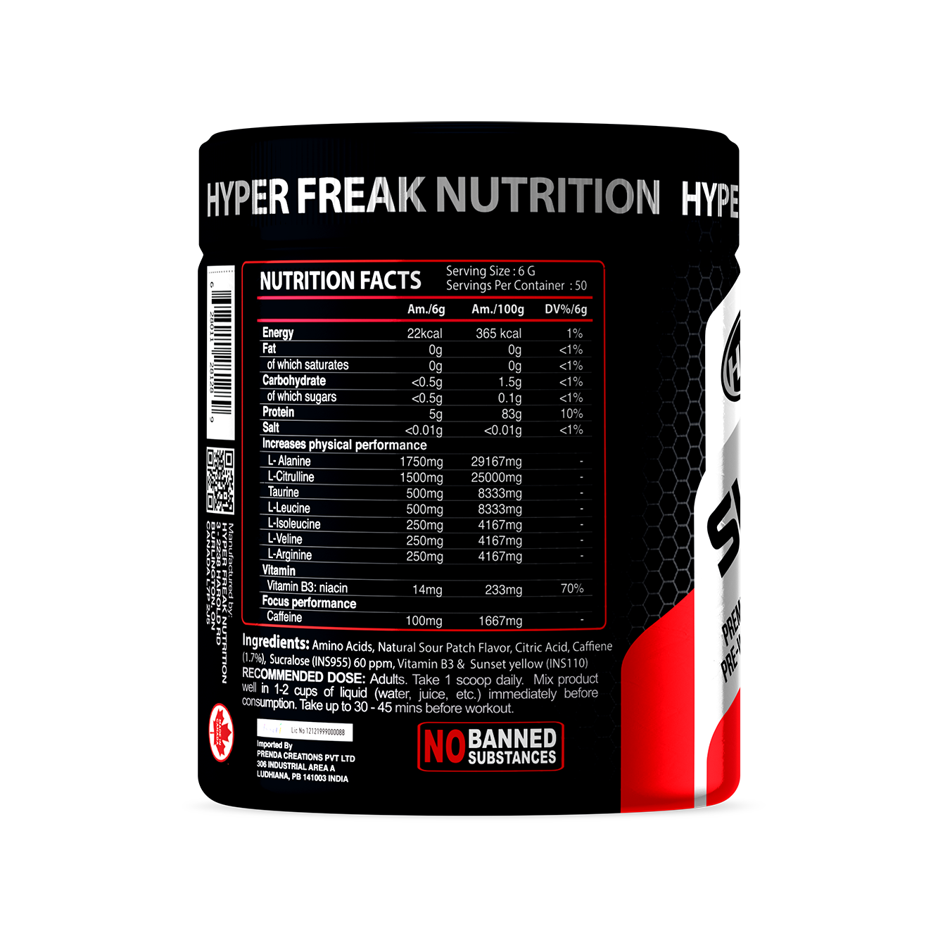 HFN Shoot Up is a pre-workout drink that contains an explosive energy blend 50 SERVINGS