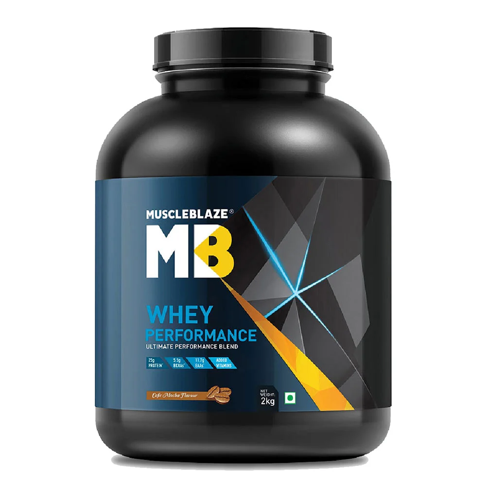 MuscleBlaze Whey Performance Protein the superior performance blend for the professional athletes