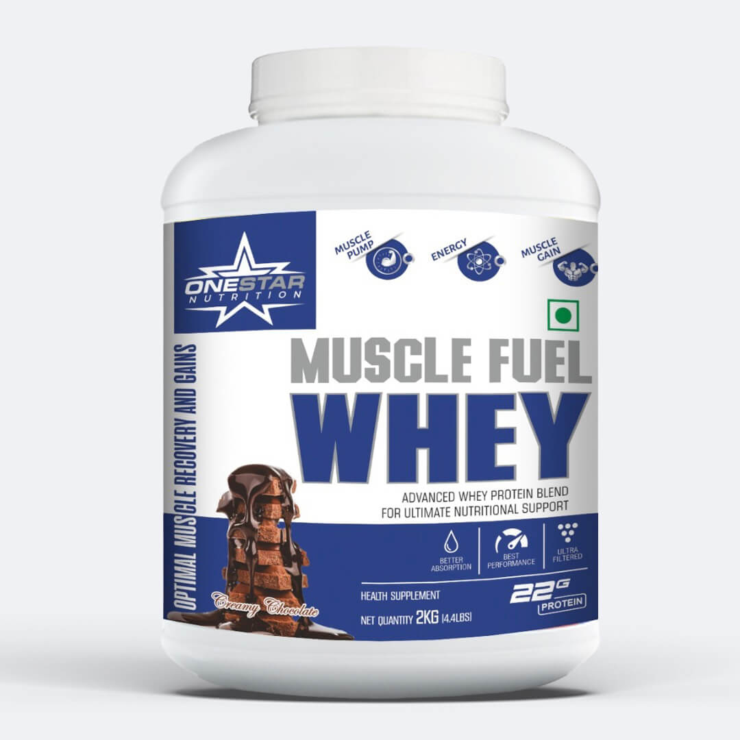 ONESTAR NUTRITION MUSCLE FUEL WHEY 2KG/4.4LBS