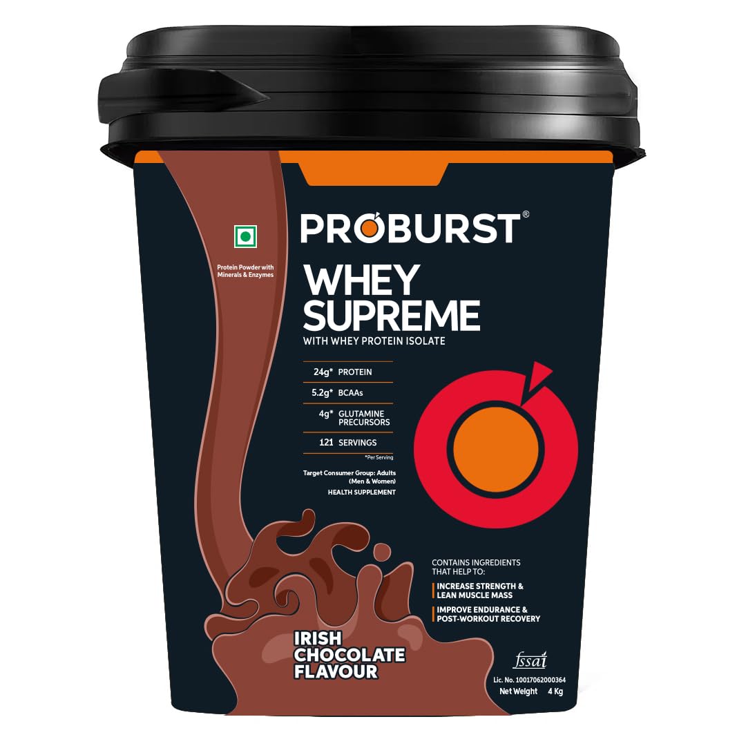 PROBURST Whey Supreme Whey Protein  (4 kg)