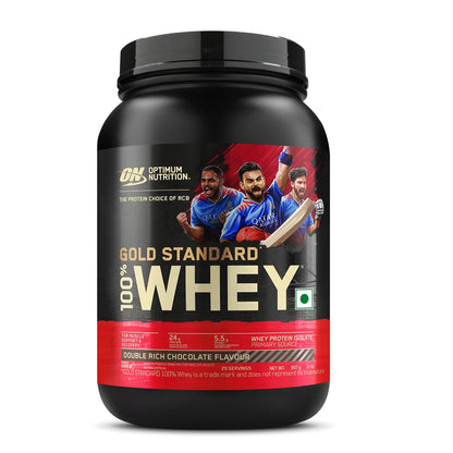 Optimum Nutrition (ON) Gold Standard 100% Whey Protein Powder  for Muscle Support & Recovery, Vegetarian - Primary Source Whey Isolate