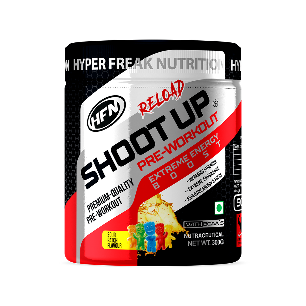 HFN Shoot Up is a pre-workout drink that contains an explosive energy blend 50 SERVINGS