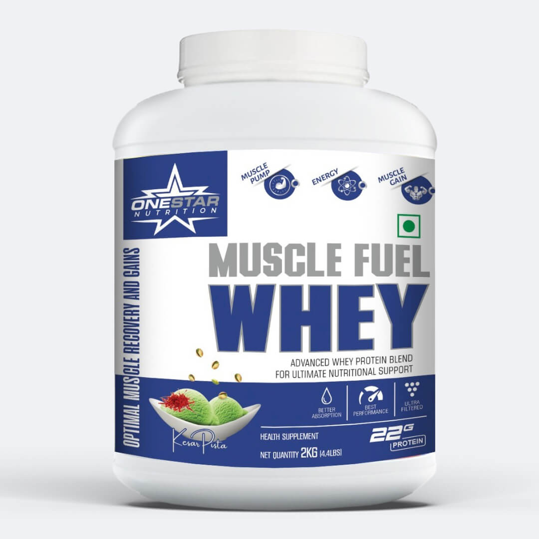 ONESTAR NUTRITION MUSCLE FUEL WHEY 2KG/4.4LBS