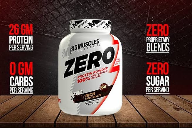 BIGMUSCLES NUTRITION ZERO Whey Protein Isolate  2KG