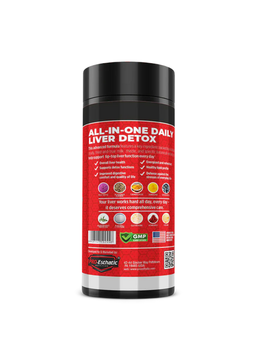 Pro-Esthatic Nutrition Liver Detox with Milk Thistle Extract  690MG 90 TAB