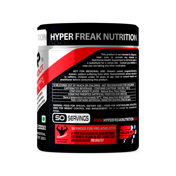 HFN Shoot Up is a pre-workout drink that contains an explosive energy blend 50 SERVINGS