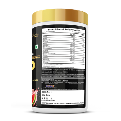 ELIGATOR NUTRITION Premium Series AMP Pre Workout - 400gm (40 Servings)