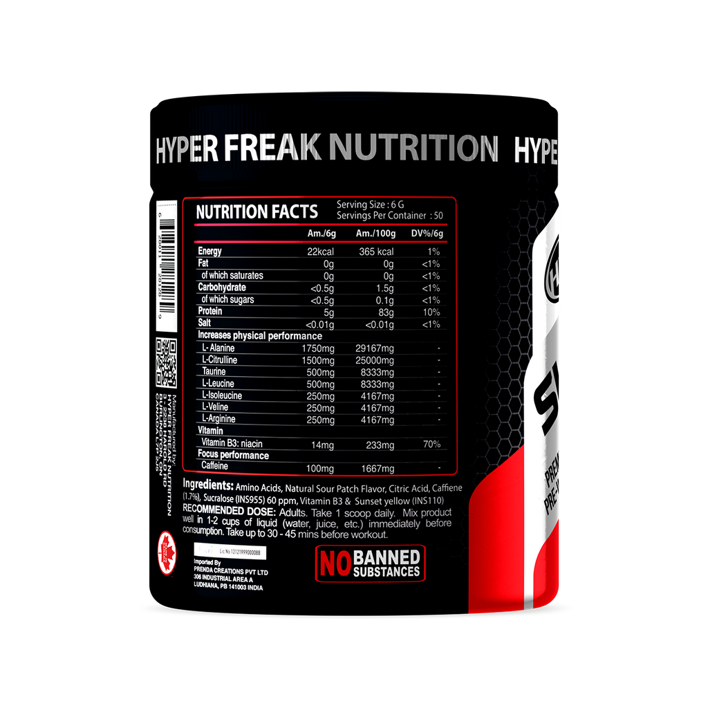 HFN Shoot Up is a pre-workout drink that contains an explosive energy blend 50 SERVINGS