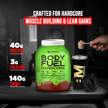 Bigmuscles Nutrition Body Fuel Hardcore (3kg, Chocolate Eclair)