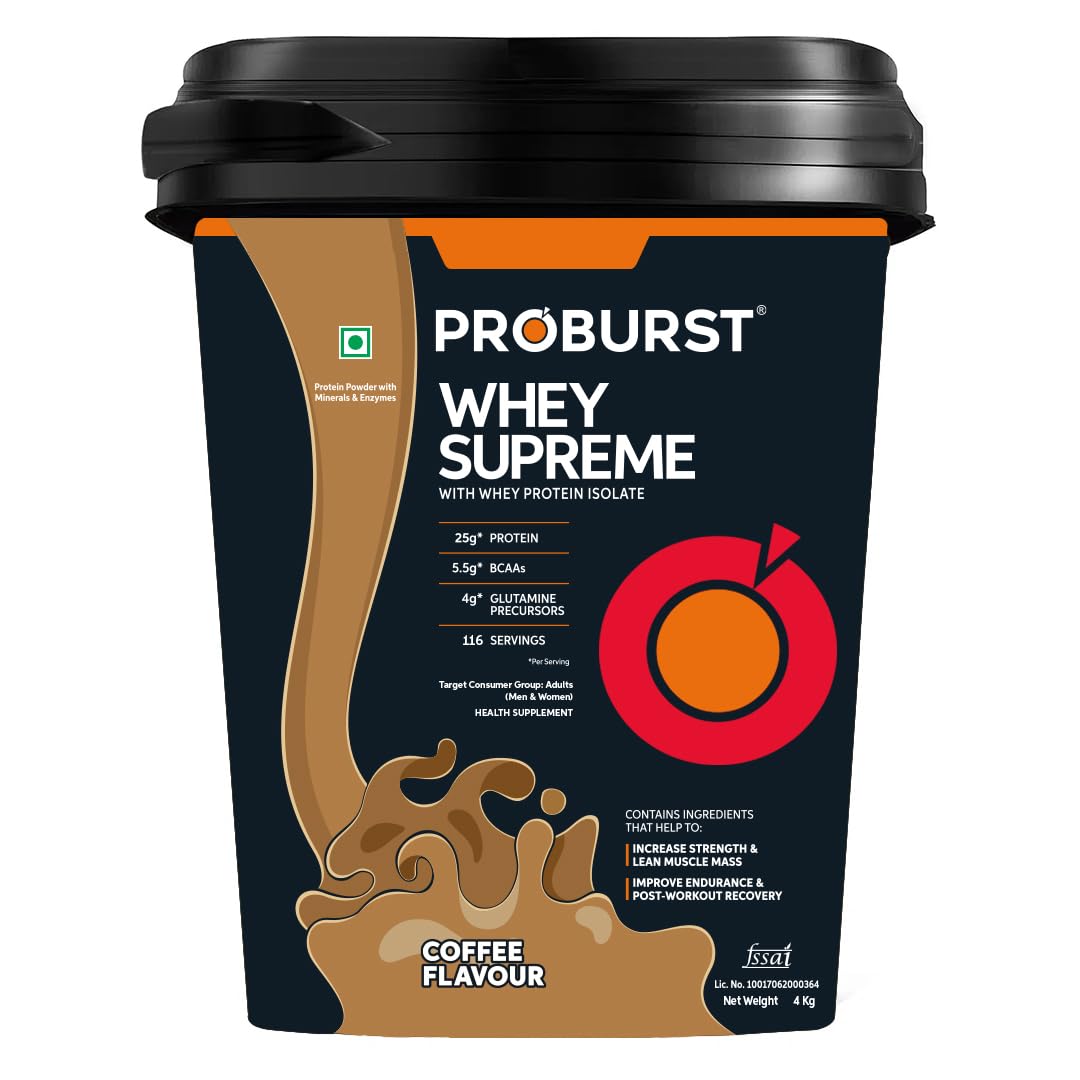 PROBURST Whey Supreme Whey Protein  (4 kg)