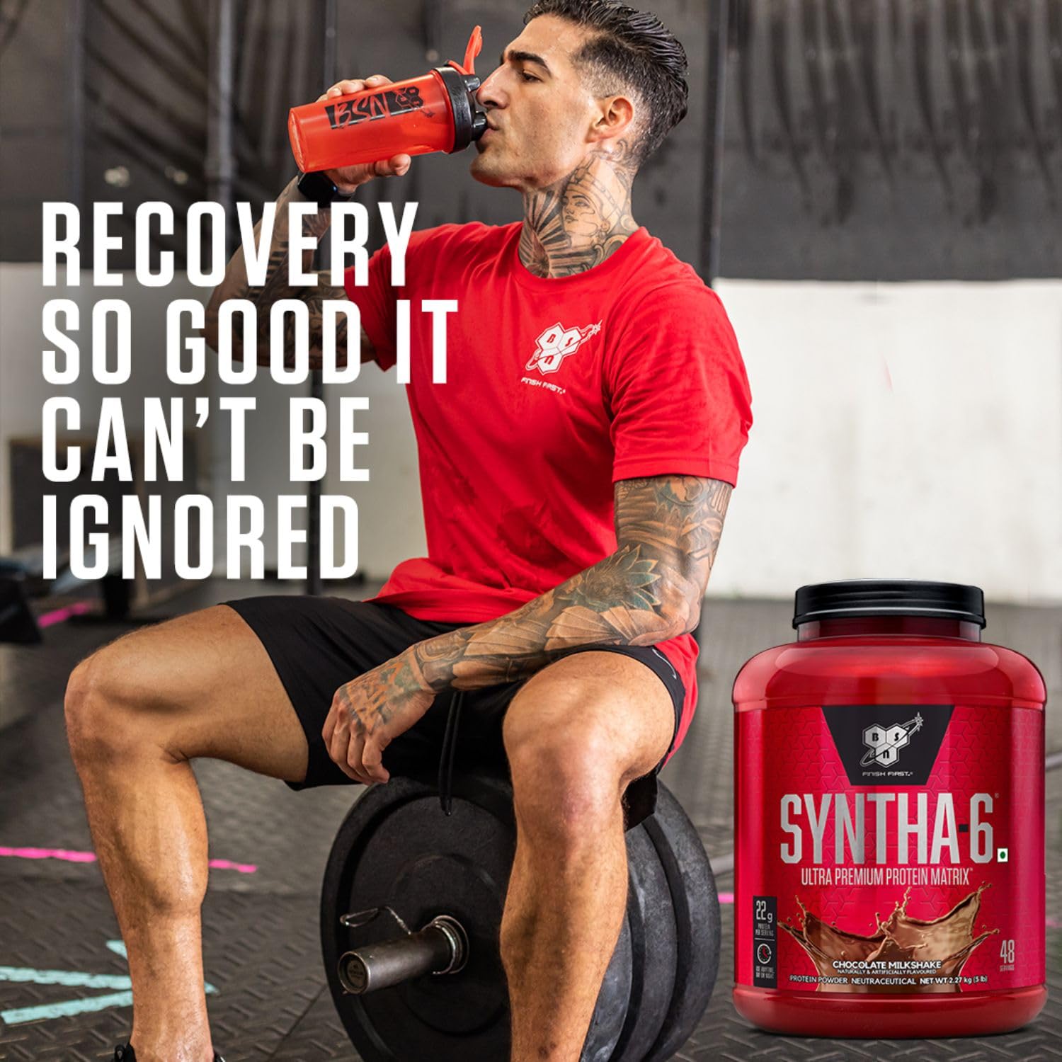 BSN Syntha-6 Ultra Premium whey Protein Matrix 5lbs