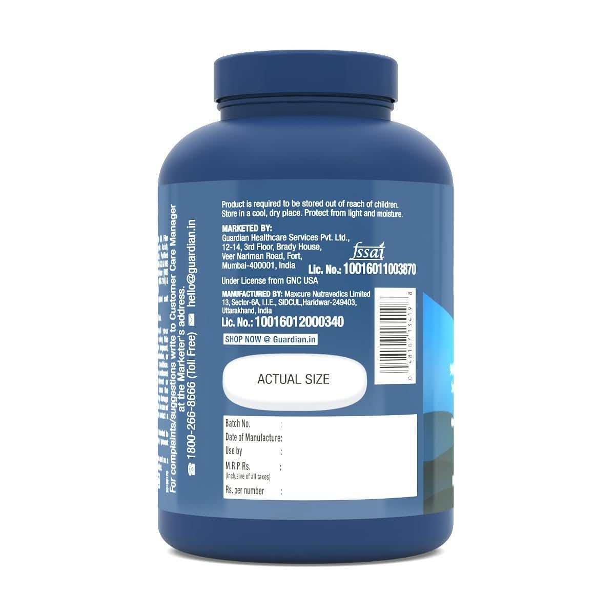 GNC 1500 Mg Triple Strength Fish Oil Mini Omega 3 Softgels For Men & Women,60 Mini Softgels,540 Mg Epa & 360 Mg Dha,Improves Memory,Protects Vision,No Fishy Burps,For Men & Women,Formulated In Usa