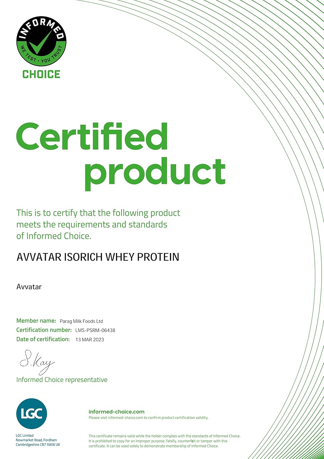 VVATAR WHEY ISORICH PROTEIN | 2Kg  29g Protein | 57 Servings | Isolate