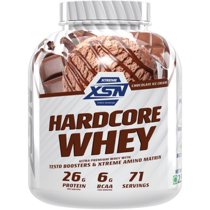 XSN Hardcore Whey , Ultra Premium Whey with Testo Booster & Extreme Amino Extract