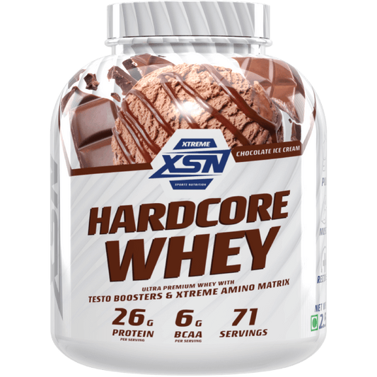 XSN Hardcore Whey , Ultra Premium Whey with Testo Booster & Extreme Amino Extract