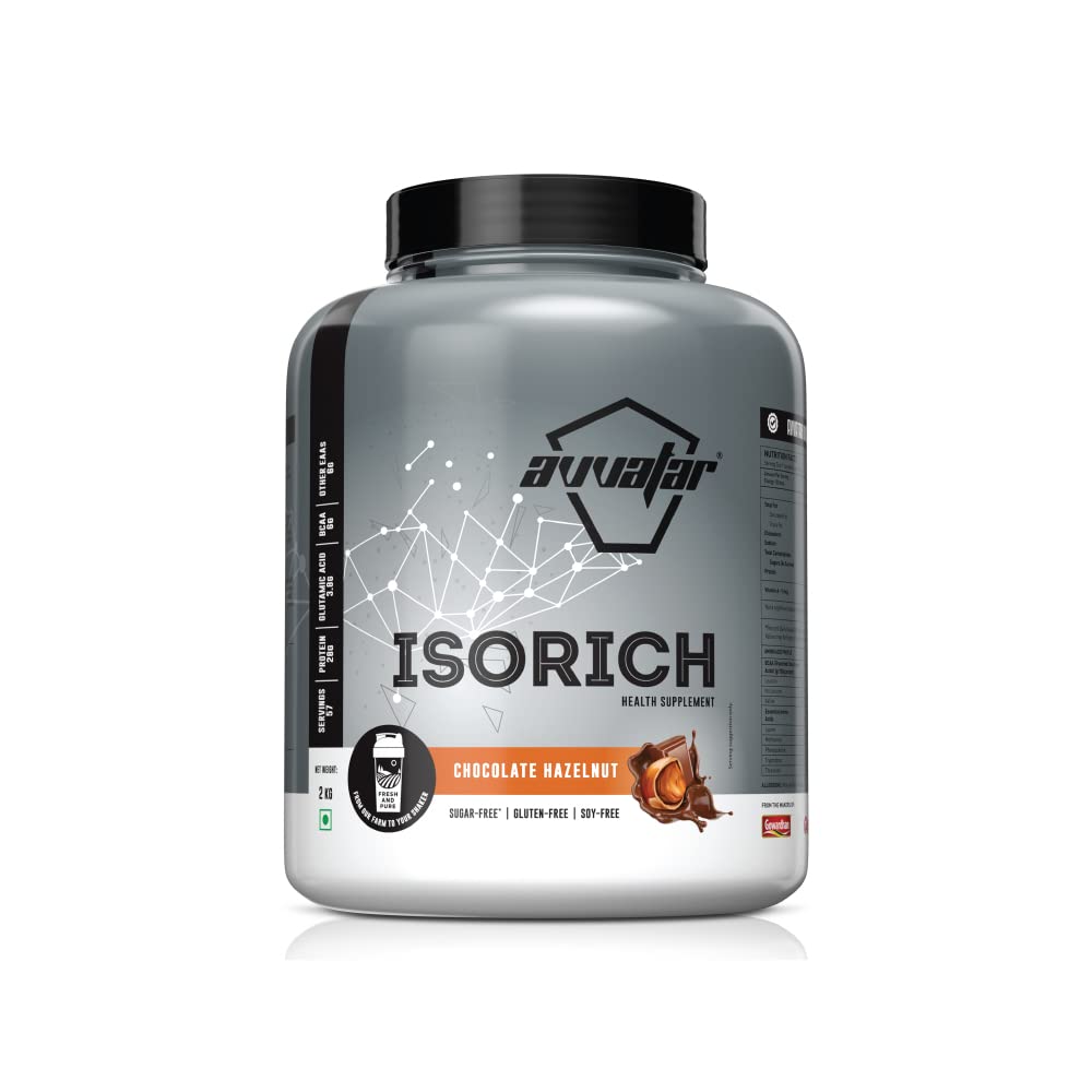 VVATAR WHEY ISORICH PROTEIN | 2Kg  29g Protein | 57 Servings | Isolate