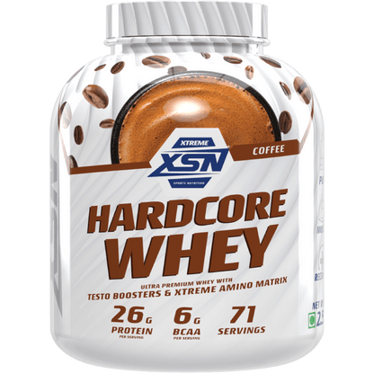XSN Hardcore Whey , Ultra Premium Whey with Testo Booster & Extreme Amino Extract