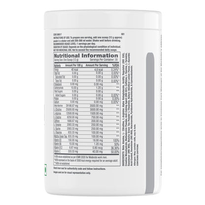 GNC Pro Performance Pre-Workout | 360 gm | 30 Servings | Boosts Energy & Endurance | Improves Focus | Revs Up Recovery | 1.5g L-Arginine | 3.5g Beta-Alanine | 0.2g Caffeine | Lemon