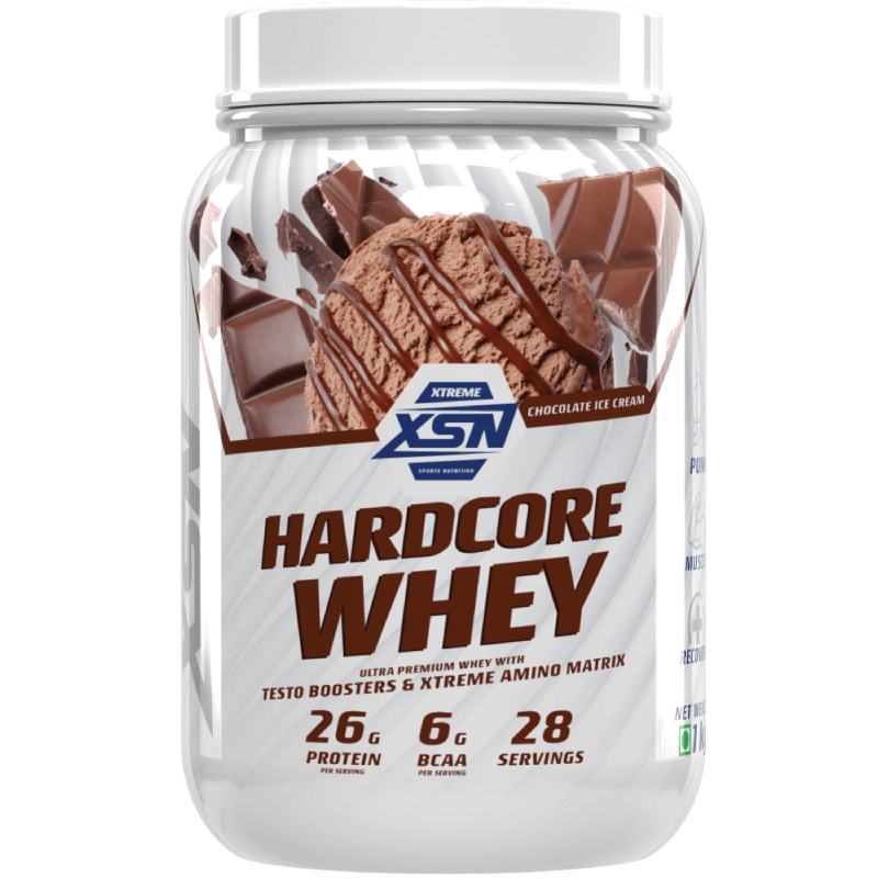 XSN Hardcore Whey , Ultra Premium Whey with Testo Booster & Extreme Amino Extract