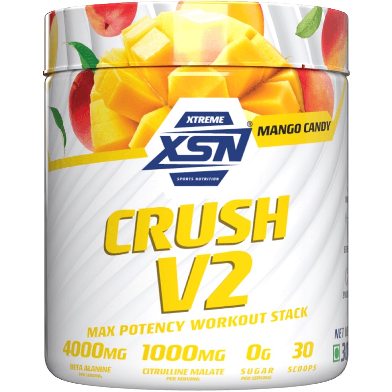 XSN CRUSH V2 MAX POTENCY PREWORKOUT-30/SERVINGS