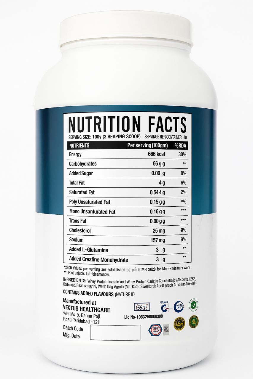 NUTRAFORGE LEVEL UP MASS GAINER FOR MUSCLE GAIN AND STRENGTH BUILDER