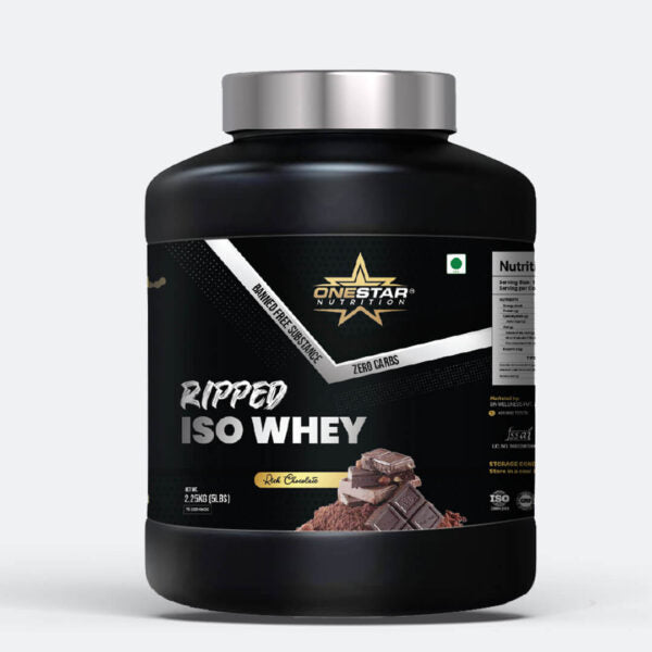 ONESTAR NUTRITION RIPPED ISO WHEY PROTEIN 5LB